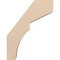 Ekena Millwork 5-inch W x 14-inch D x 18-inch H Monterey Rough Cedar Woodgrain TimberThane Knee Brace, Primed BRCUR05X14X18MONRCPR - alternate 6